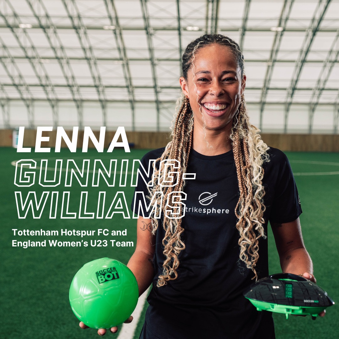Meet Lenna Gunning-Williams - Tottenham Hotspur Women, England U23 forward and strikesphere Brand Ambassador โฝ
Check out our exclusive interview with Lenna as she tells us about the importance of solo training and the impact access to football products like strikesphere can have.
Head to our stories to watch and see how one of footballs brightest young stars is leading the charge with strikesphere ๐ช
#strikesphere #footballtraining #tottenhamhotspur #footballskills