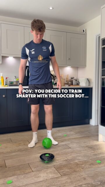POV: you decide to train smarter with the Soccer Bot.
Instead of chasing loose balls across the garden, the Soccer Bot is in one small area so every second is spent training, not fetching. Pick a speed mode that challenges your level, then see how many touches you can get in before you lose all three lives.
More touches, less wasted time. How many lives did you survive?
#SoccerBot #FootballTraining #SoccerSkills #SmartTraining #TrainAnywhere