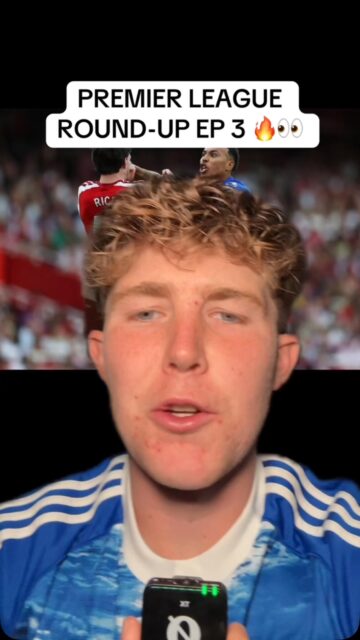 Premier league round up episode 3… a big game in the potential title race #football #premierleague #prem #arsenal #chelsea