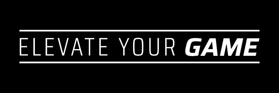 Elevate Your Game [graphical text]