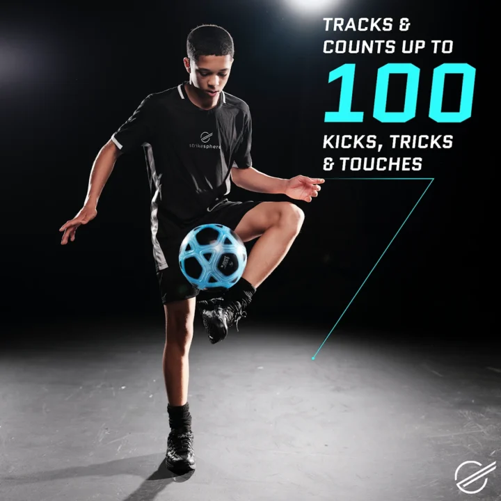 Counter Ball - Tracks and Counts up to 100 Kicks Tricks and Touches Counter Ball - Tracks and Counts up to 100 Kicks Tricks and Touches