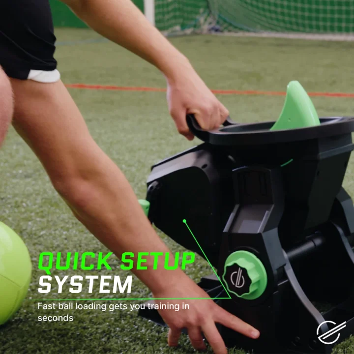 Soccer Launcher - Quick Setup System Soccer Launcher - Quick Setup System (photograph)